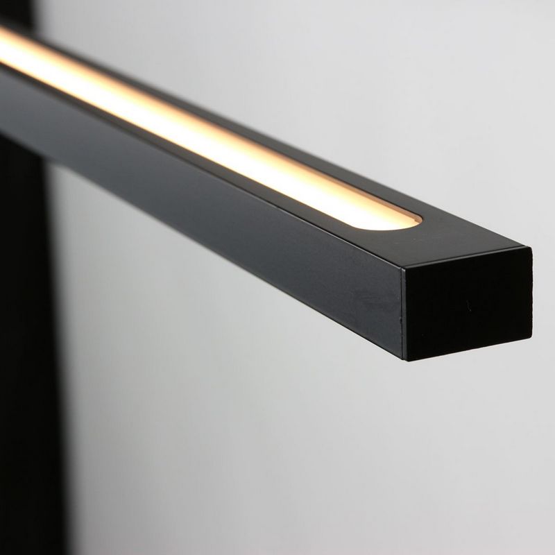 Bande LED Hanglamp 114cm met Cable lift Zwart