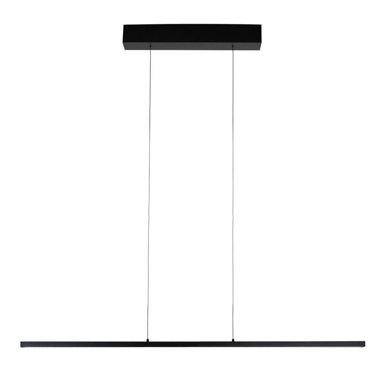 Bande LED Hanglamp 114cm met Cable lift Zwart