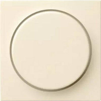 Gira Centraalplaat+ dimmerknop crème