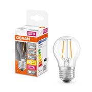 Osram Kogellamp dimbaar F-LED CLP40H DIM 4,8W 827 E27 Helder - De Smid Verlichting