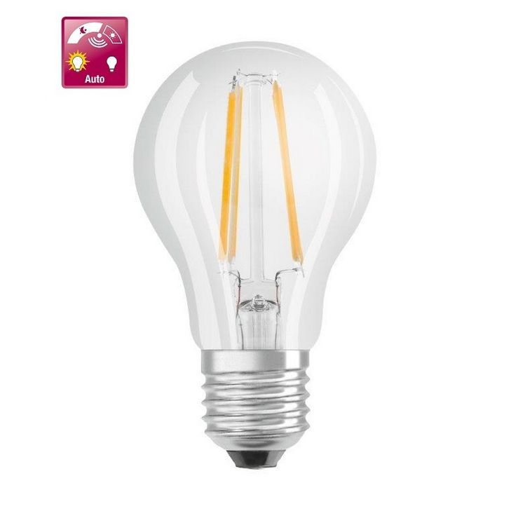 Osram F-LED Dag en Nacht licht Sensor CLA60 827 7,3W E27 - De Smid Verlichting