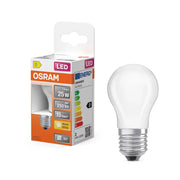 Osram Filament LED Kogellamp 1,8W/25W.Mat E27