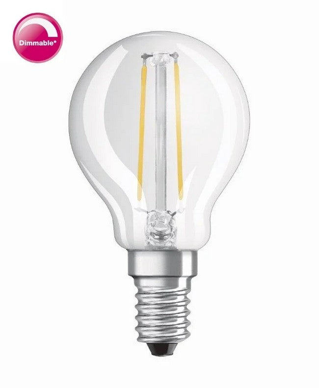 Osram Kogellamp dimbaar F-LED CLP25H DIM 2,8W 827 E14 Helder