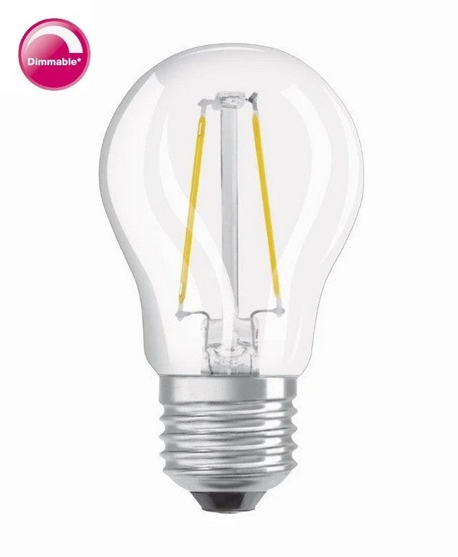 Osram Kogellamp dimbaar F-LED CLP40H DIM 4,8W 827 E27 Helder