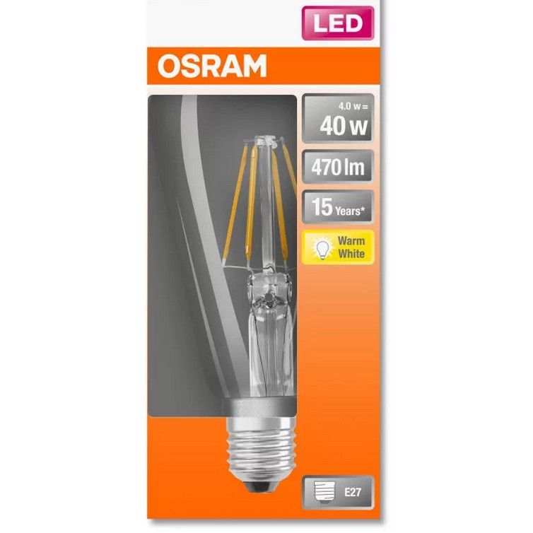Osram St64 F-LED ST6440H 4,0W 827 E27 - De Smid Verlichting