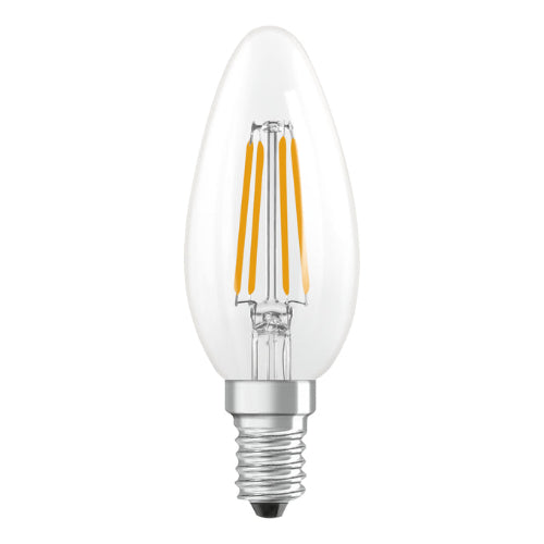 Osram F-LED Dimbare Kaarslamp CLB40H Helder 3,4W 827 E14