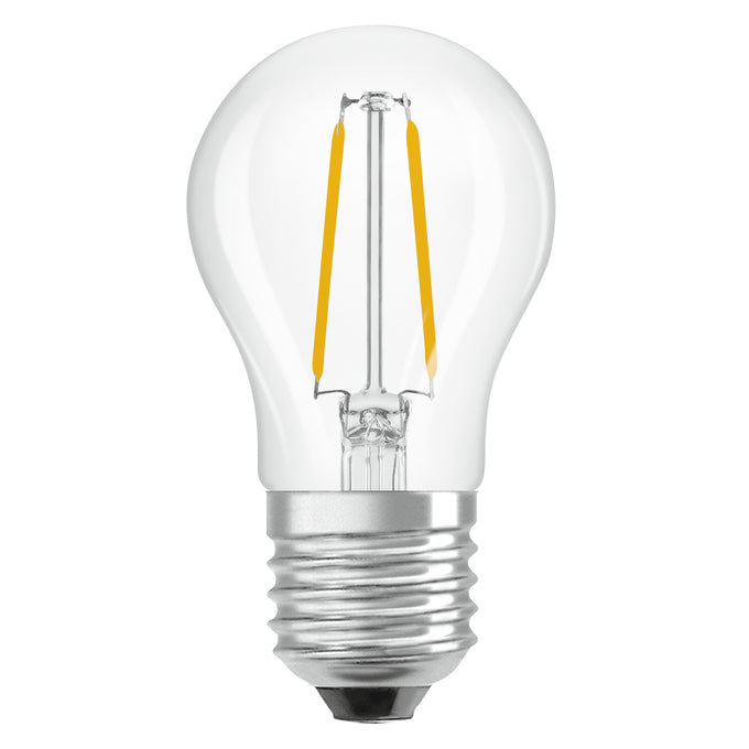 Osram Kogellamp Warm Wit F-LED CLP25H 1,8W 827 E27 Helder Dimbaar