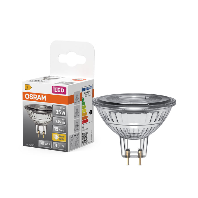 OSRAM LED MR1635 12V 3,4W 827 GU4