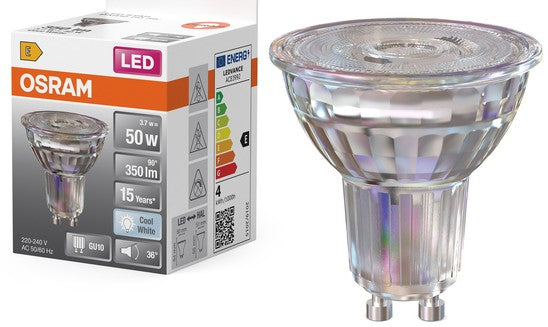 Osram LED Gu10 Spot 3,7watt P1650 840 Cool Wit