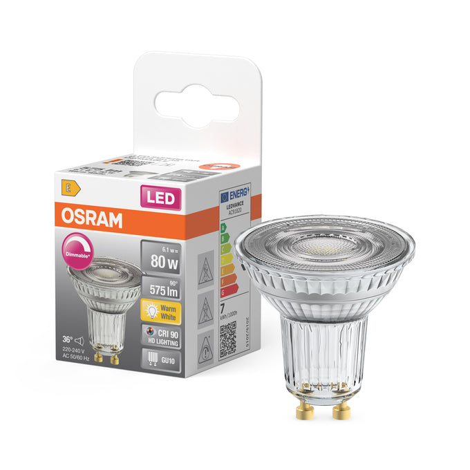 OSRAM LED P1680 DIM 61W 927 GU10