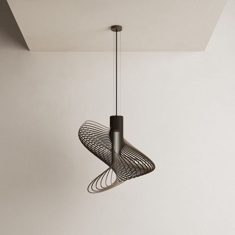 Ztahl Lodi 1-Lichts Hanglamp 4200-Platinum
