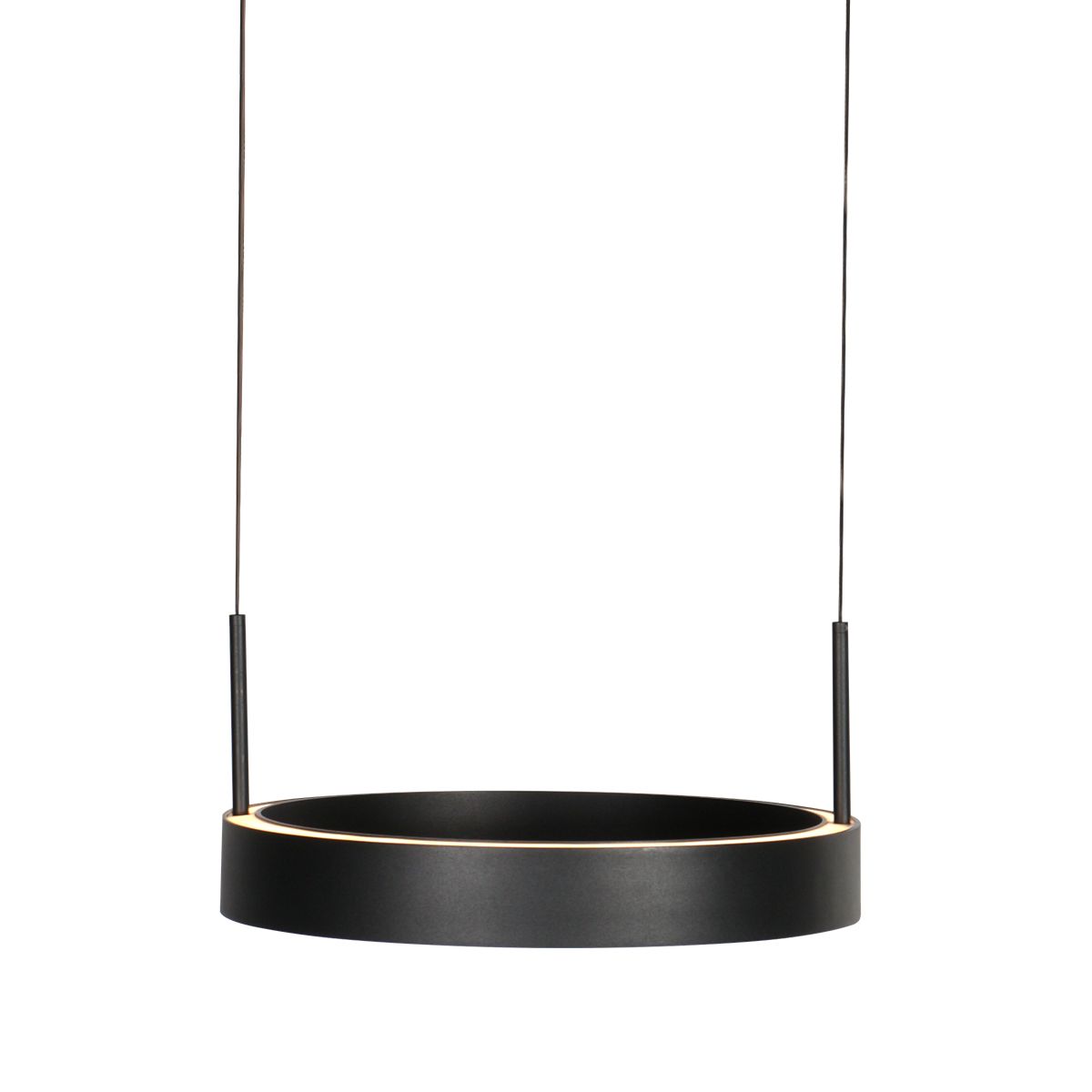 Mykty 2-Lichts Hanglamp  Zwart met Cable Lift Systeem 6000Lumen