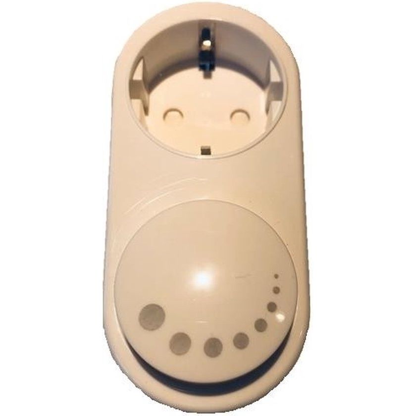 Led Stekkerdimmer Creme 230v 3w-24w / halo+gloei 30-200w - De Smid Verlichting