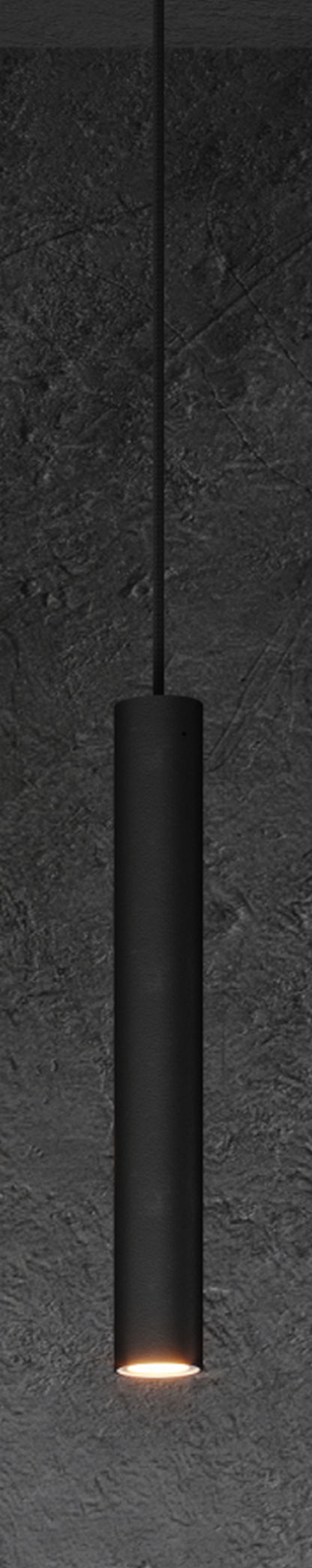 Ztahl Riva 1-Lichts Pendel Ø60cm Lengte koker 450mmm Platinum
