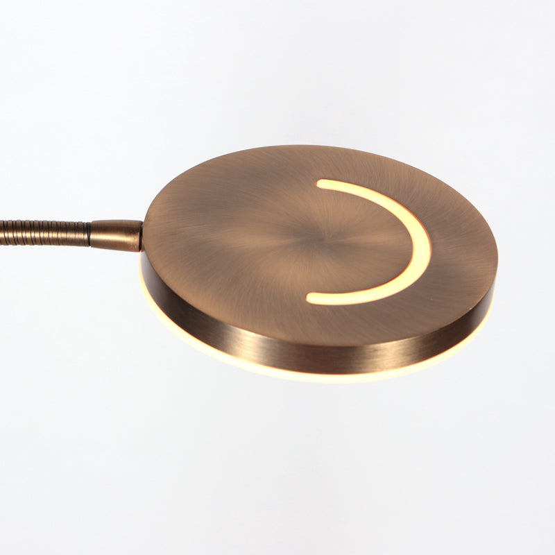 Steinhauer Soleil 2 Vloerlamp Uplight met Zijarm Brons