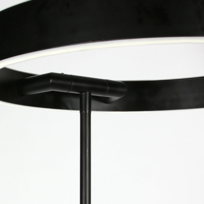 Steinhauer Soleil 2 Vloerlamp Uplight met Zijarm Zwart 4388ZW