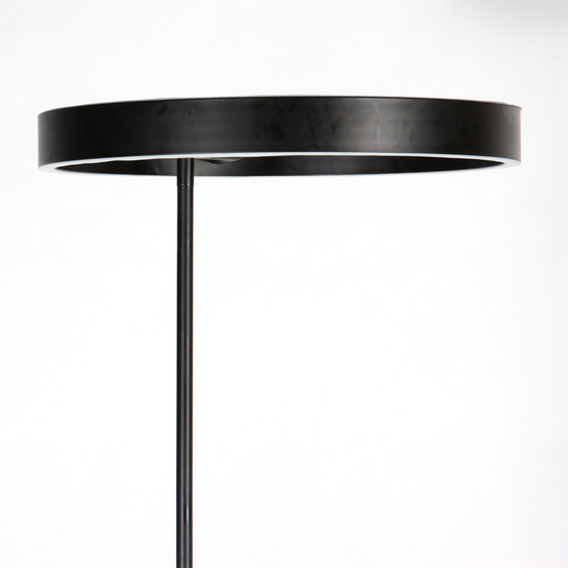 Steinhauer Soleil 2 Vloerlamp Uplight met Zijarm Zwart 4388ZW