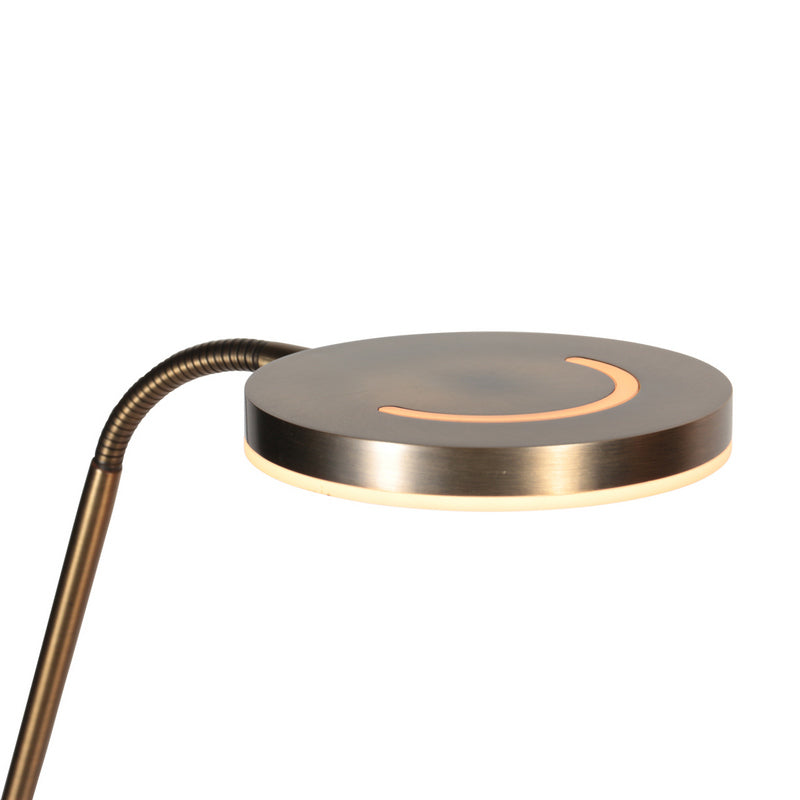 Steinhauer Soleil 2 Vloer-leeslamp Brons 1300Lumen