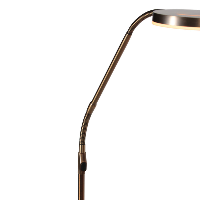Steinhauer Soleil 2 Vloer-leeslamp Brons 1300Lumen