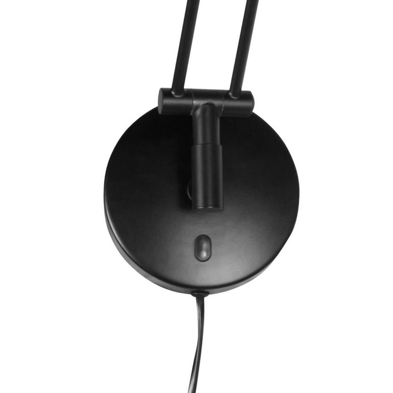 Steinhauer Wandlamp Zenith2 Mat Zwart 4392ZW met pushdimmer en afstandsbediening
