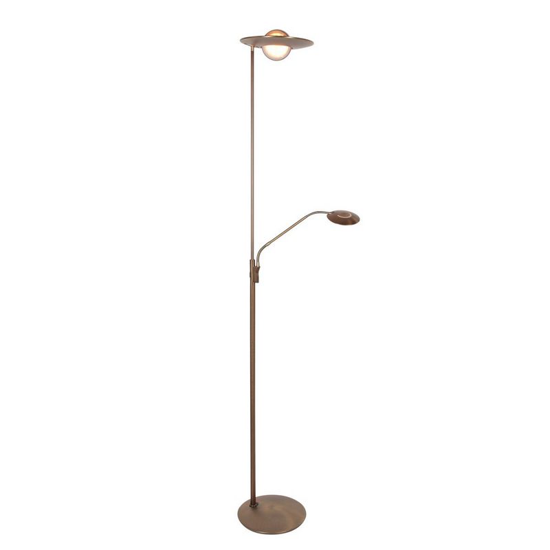 Steinhauer Vloerlamp Zenith2 Brons met Afstandsbediening 4394BR
