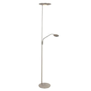 Steinhauer Vloerlamp Zenith2 Staal met Afstandsbediening 4394ST