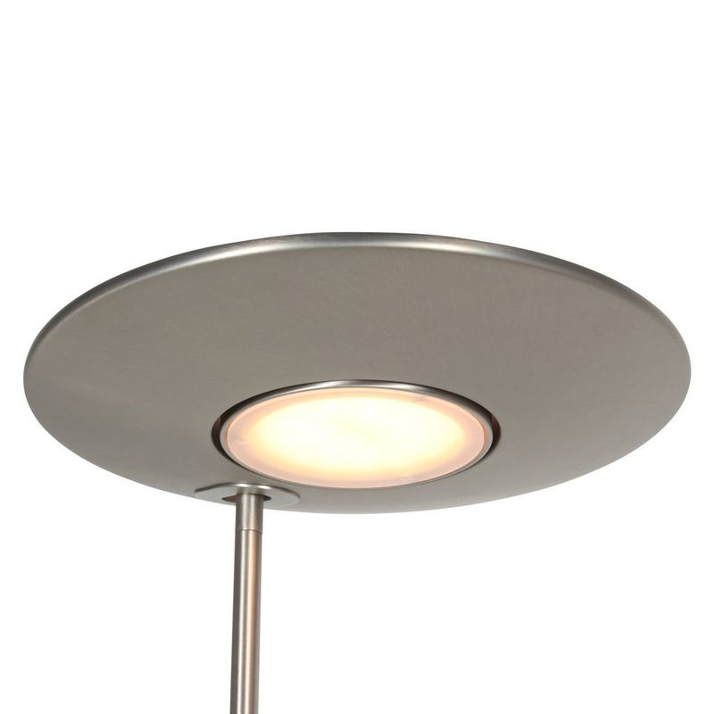 Steinhauer Vloerlamp Zenith2 Staal met Afstandsbediening 4394ST