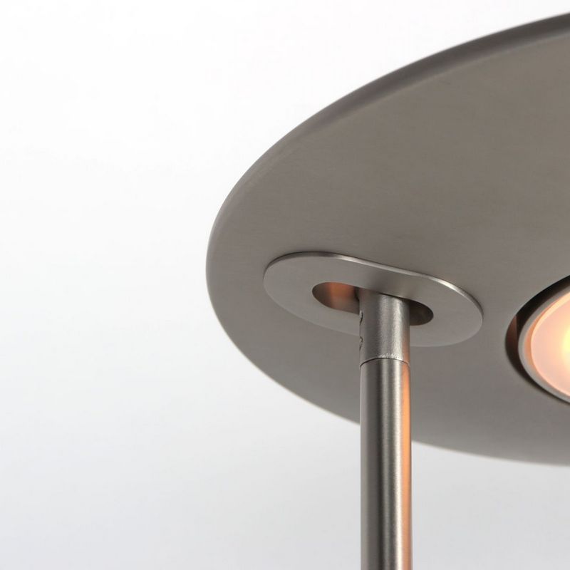 Steinhauer Vloerlamp Zenith2 Staal met Afstandsbediening 4394ST