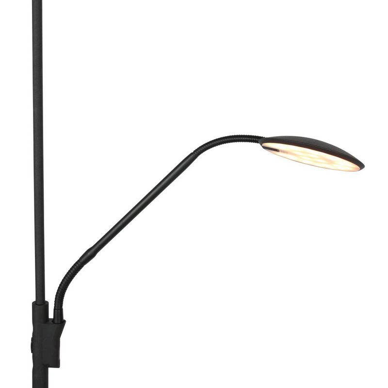 Steinhauer Vloerlamp Zenith2 Zwart met Afstandsbediening 4394ZW