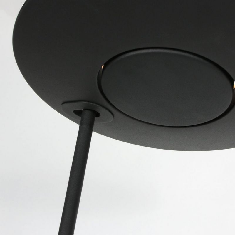 Steinhauer Vloerlamp Zenith2 Zwart met Afstandsbediening 4394ZW