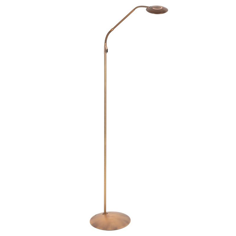 Steinhauer Vloerlamp Zenith2 Brons 4395BR met push dimmer en afstandsbediening