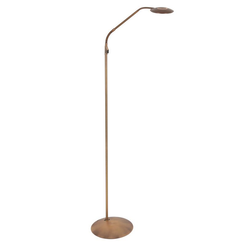 Steinhauer Vloerlamp Zenith2 Brons 4395BR met push dimmer en afstandsbediening