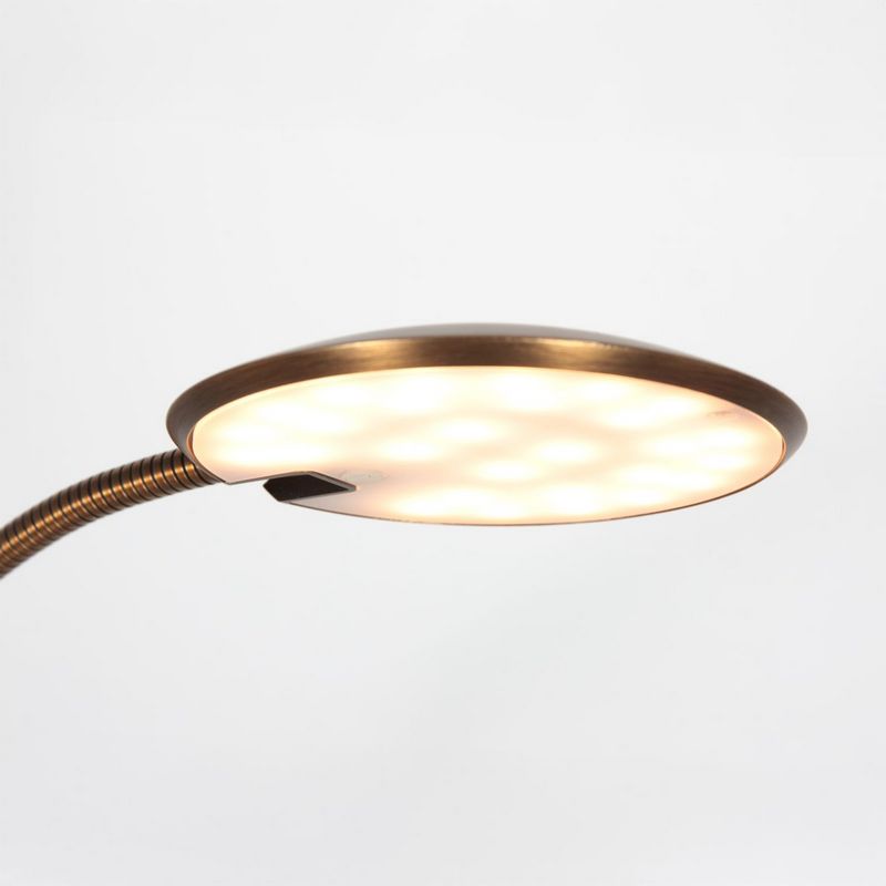 Steinhauer Vloerlamp Zenith2 Brons 4395BR met push dimmer en afstandsbediening