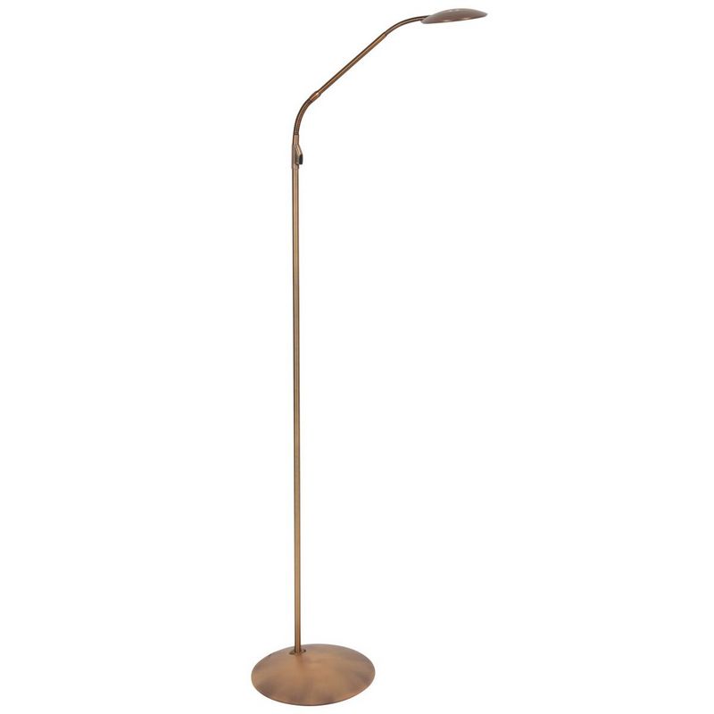 Steinhauer Vloerlamp Zenith2 Brons 4395BR met push dimmer en afstandsbediening