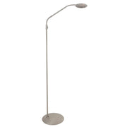 Steinhauer Vloerlamp Zenith2 Satijn Staal 4395ST met push dimmer en afstandsbediening