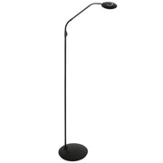 Steinhauer Vloerlamp Zenith2 Mat Zwart 4395ZW met push dimmer en afstandsbediening