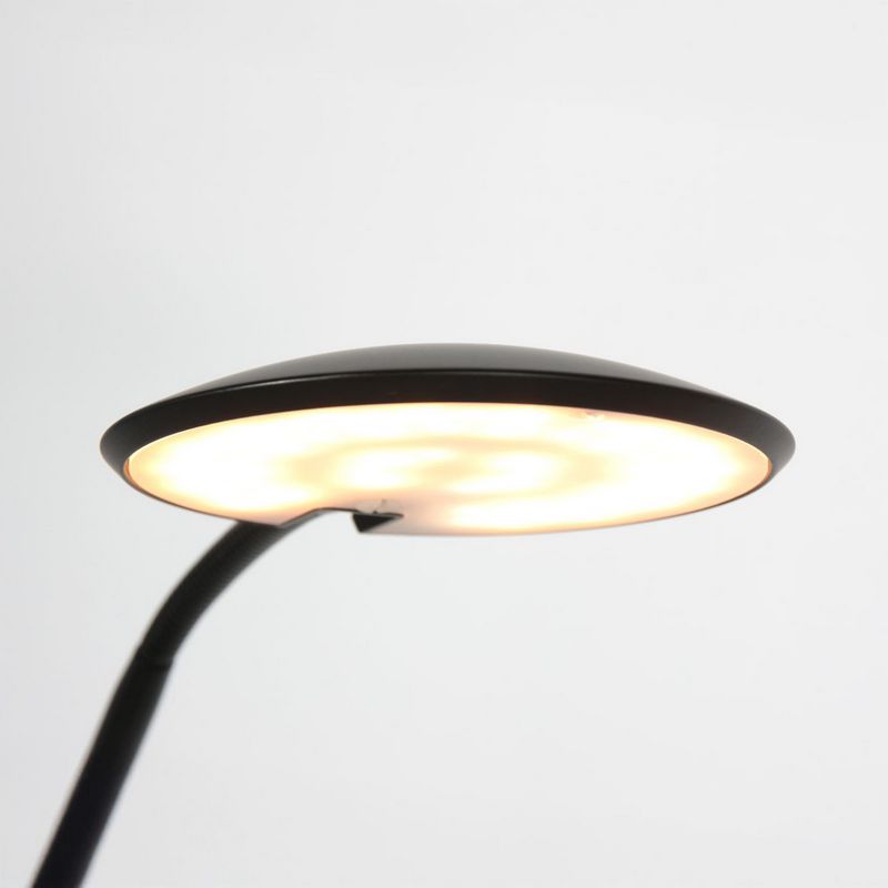 Steinhauer Vloerlamp Zenith2 Mat Zwart 4395ZW met push dimmer en afstandsbediening