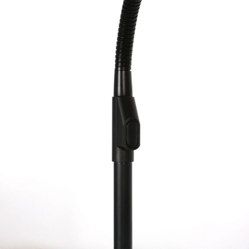 Steinhauer Vloerlamp Zenith2 Mat Zwart 4395ZW met push dimmer en afstandsbediening