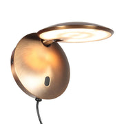 Steinhauer Wandlamp Zenith2 Brons 4396BR met pushdimmer en afstandsbediening