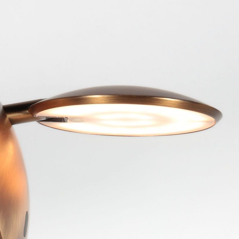 Steinhauer Wandlamp Zenith2 Brons 4396BR met pushdimmer en afstandsbediening