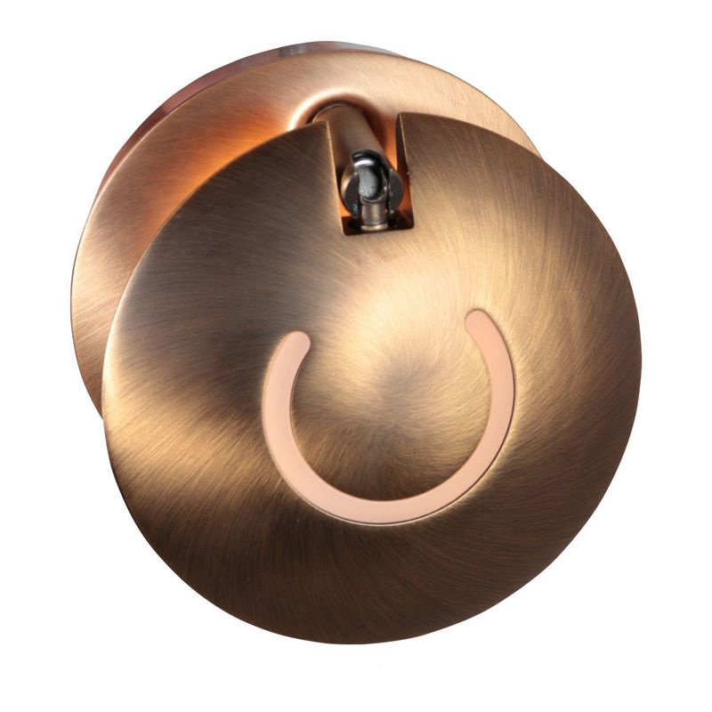 Steinhauer Wandlamp Zenith2 Brons 4396BR met pushdimmer en afstandsbediening