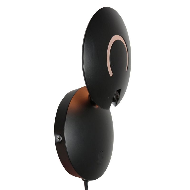 Steinhauer Wandlamp Zenith2 Zwart 4396ZW met pushdimmer en afstandsbediening