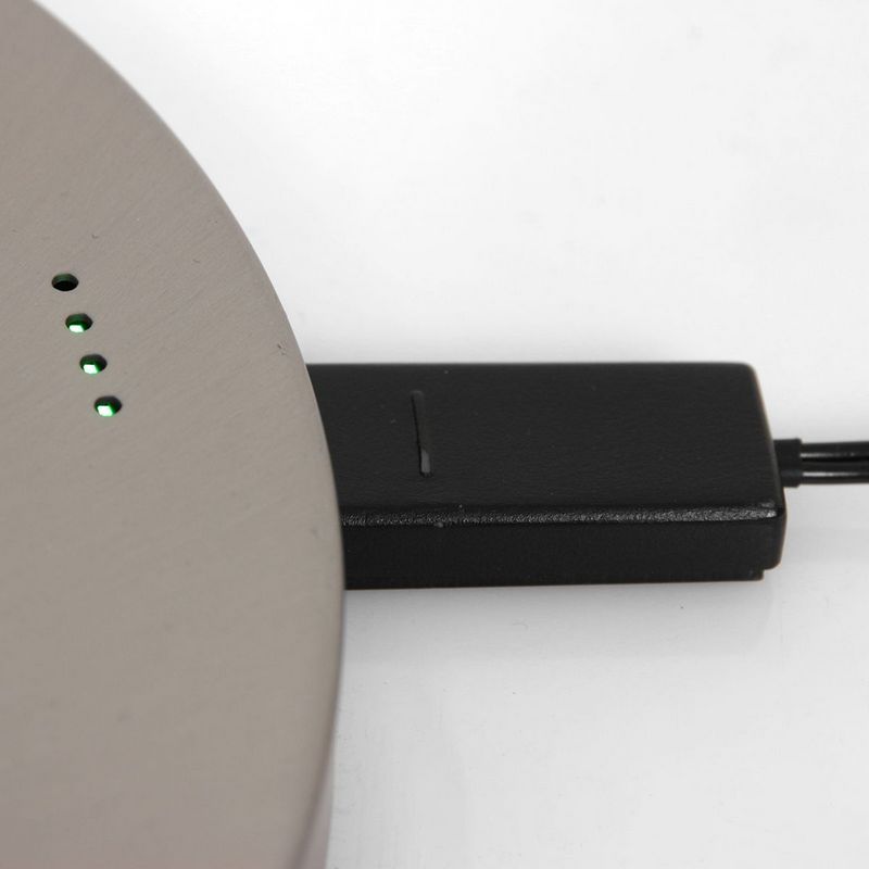Steinhauer Zenith 2 accu Vloerlamp 4398ST Geborsteld Satijn Staal met Flexarm