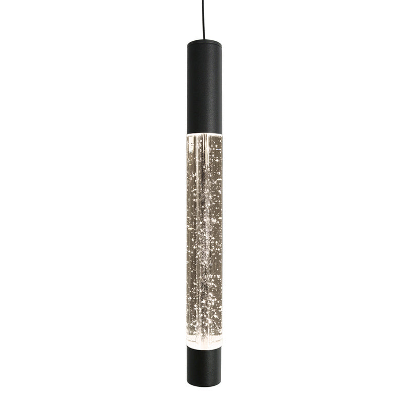 Steinhauer Alisio 1-lichts Hanglamp – Ronde Plaat Mat Zwart/Zwart