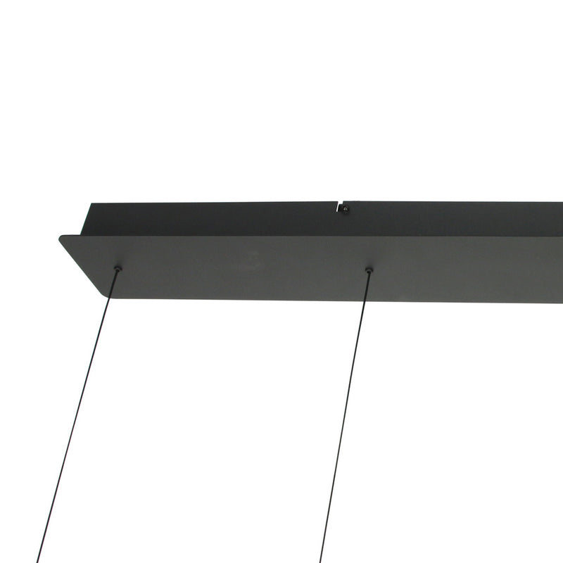 Steinhauer Alisio 5-lichts Hanglamp – Balk Zwart/Zwart