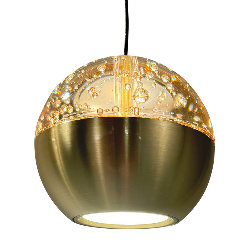 Steinhauer Belluno 5-lichts Hanglamp – Balk Goud/Zwart