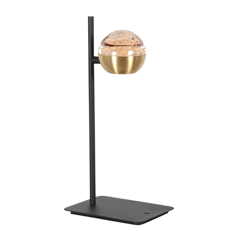 Steinhauer Belluno 1-lichts Tafellamp Mat Goud/Zwart