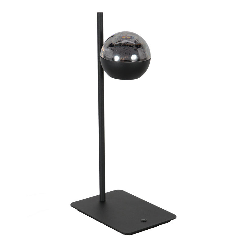 Steinhauer Belluno 1-lichts Tafellamp Mat Zwart/Zwart