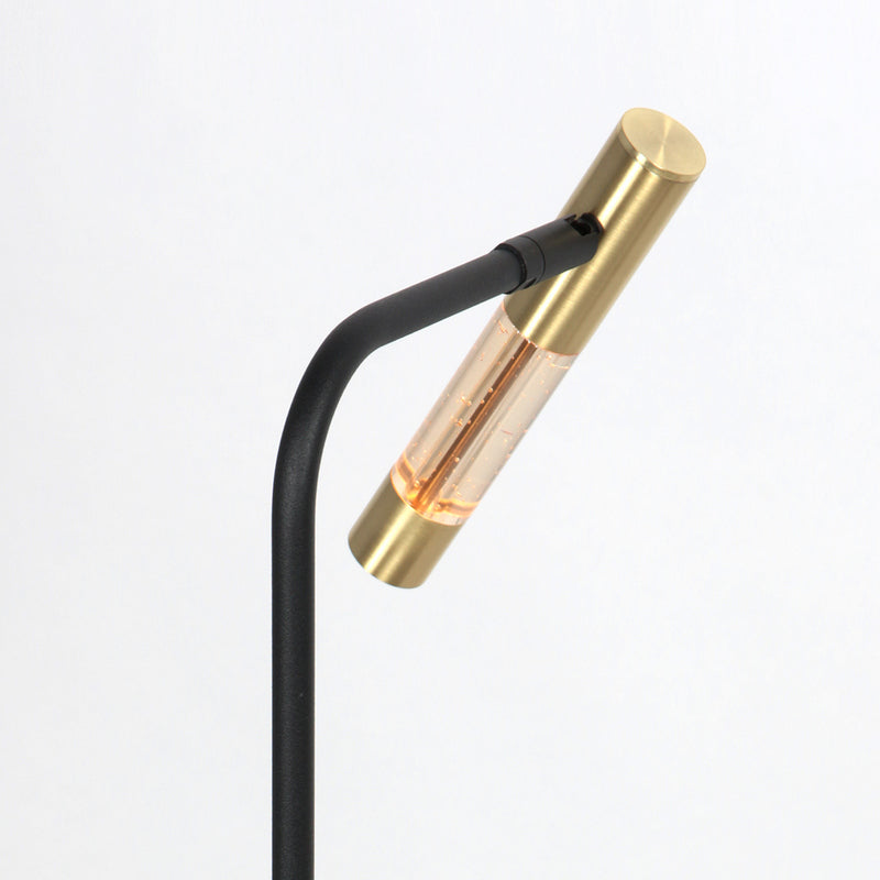 Steinhauer Alisio 1-lichts Tafellamp Mat Goud/Zwart
