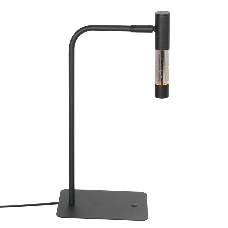 Steinhauer Alisio 1-lichts Tafellamp Mat Zwart/Zwart